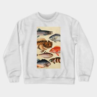 My Lucky Fishing Costume - Freshwater Fish Bass Crewneck Sweatshirt